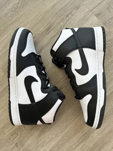 Nike Dunk High Retro Shoes Panda Black White DD1399-105 Men's Size 13 NEW