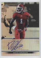 2013 Leaf Metal Draft Prismatic 30/99 David Amerson #BA-DA1 Auto 1w6