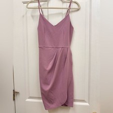 NWT Lulu  s size small Mauve/Pink special occasion dress