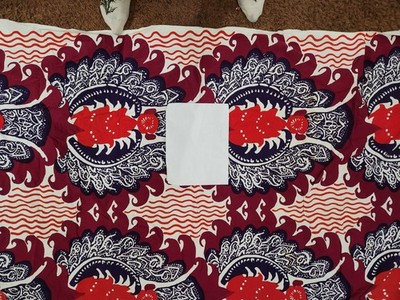Marimekko Oy Suomi Finland Fabric ''Hunni'' Maija Isola - 84'' x 52'' - PreOwned