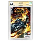 Nicolas Cage Autographed 2022 Ghost Rider #1 Kael Ngu Cover Artwork CGC SS 9.8