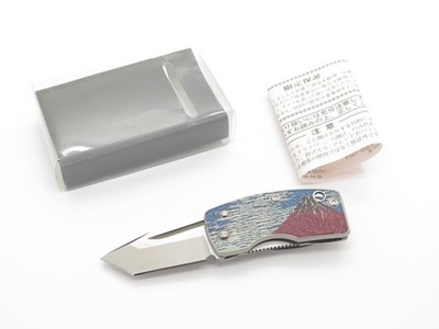 G. Sakai Seki Japan Ukimon Mt. Fuji VG-10 Tanto Money Clip Folding