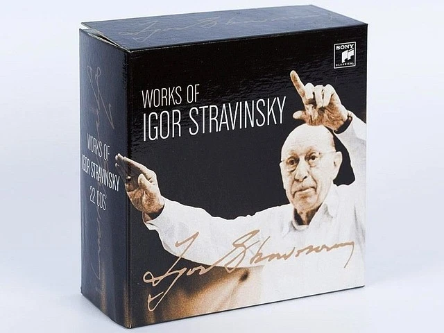 STRAVINSKY CONDUCTS | WORKS OF IGOR STRAVINSKY | 22 CD BOX SONY - Bild 3 von 4