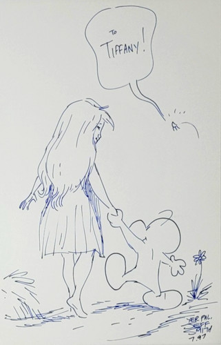 RARE~ Jeff SMITH ~BONE & THORN HARVESTAR + ~ Original Drawing~ 1990's