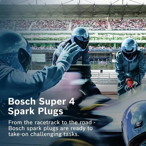 Mini Spark Plugs x 4 Bosch Super 4 Fits R50 R52 R53 1.6 One Cooper / S BMW FWD - Picture 12 of 13