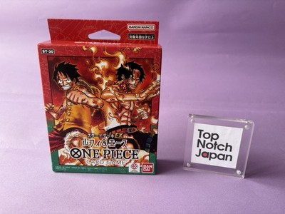 BANDAI ONE PIECE Card Game Start Deck EX Luffy & Ace ST-30 for