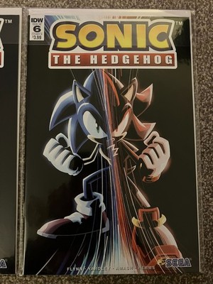 IDW Sonic the Hedgehog #6 (B Cover) [2018] NEW condition