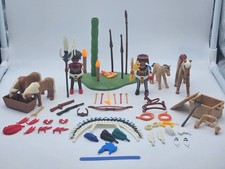 Lot Playmobil – Amérindiens / Western – figurines, chevaux & accessoires rares