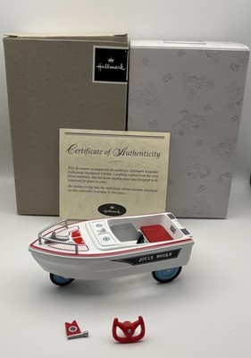 Hallmark Kiddie Car Classics Mini Kiddie Collection 1968 Murray Jolly Roger Boat