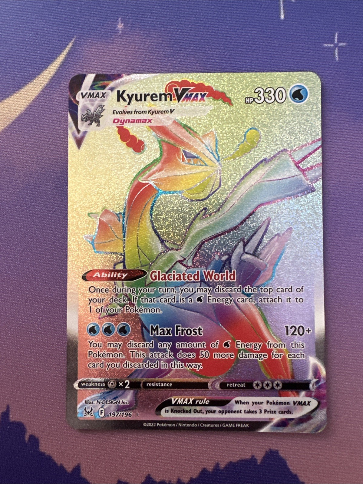 kyurem vmax pokemon card value The item available is listed in the Title Pokemon  Kyurem VMAX -