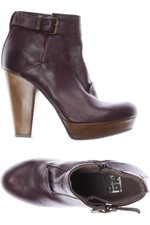 Moma Stiefelette Damen Ankle Boots Booties Gr. EU 37.5 Bordeaux #1ykx98n