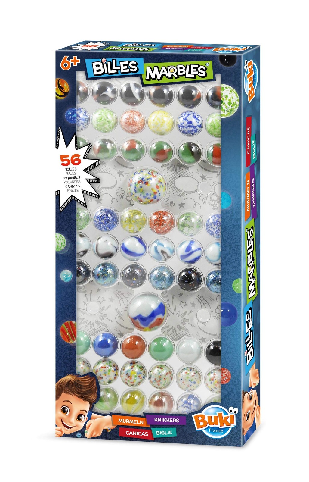 BUKI PM856 - Коробка с шариками, 56 шариков