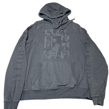 Taylor Swift Eras Tour Hoodie Mens Small Gray Album Collage Graphic Sweatshirt