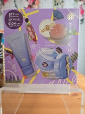 Tatcha Dewy Skin Favorites Gift Set Rice Wash, Cream and Lip Mask NEW Sealed