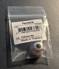 Pandora Charm: Facettiertes Murano Glas Rosa - Ungetragen & Mit Original Tüte