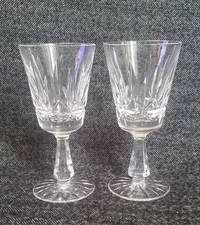 Waterford Crystal Rosslare Claret Wine Glasses~Set Of 2