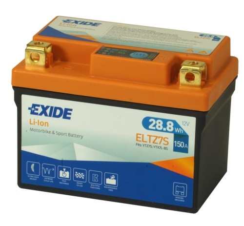 Batterie moto EXIDE ELTZ7S 150A idéale pour les sorties sportives