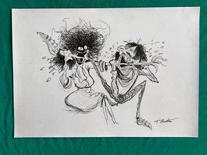 Tim Burton Original Art for sale | eBay