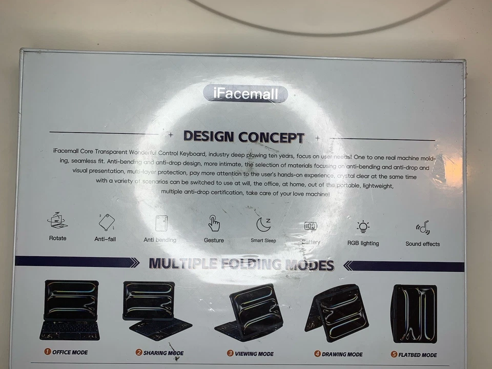 iFACEMALL Core Penetration Magic Keyboard ipad air 1 m2 ✅ - Image 4 of 4