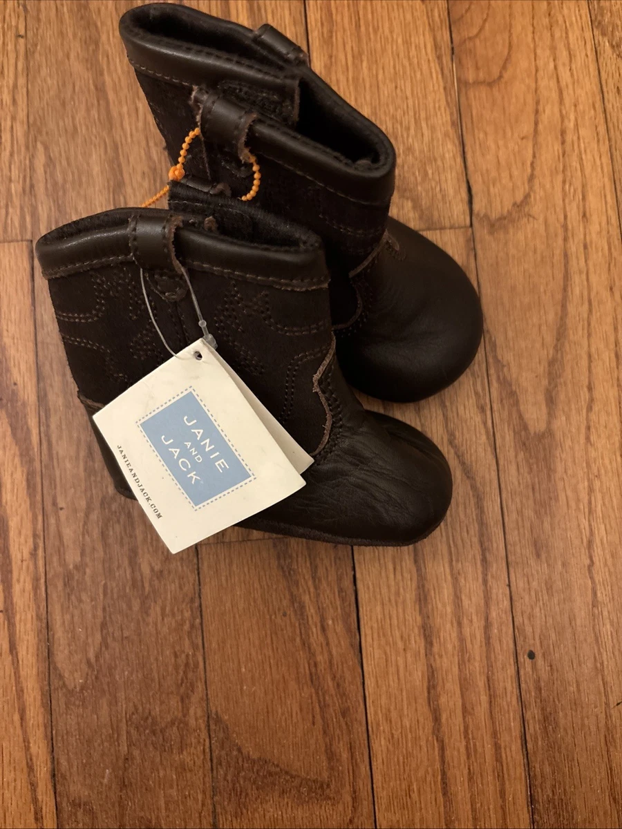Janie and Jack Brown Baby Boots for sale | eBay display picture 1