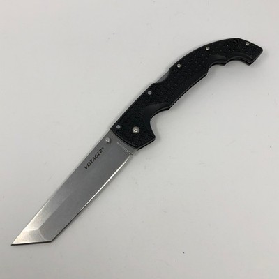 Cold Steel XL Voyager Folding Knife 5.5'' Tanto Blade Griv-Ex Handle AUS 10A