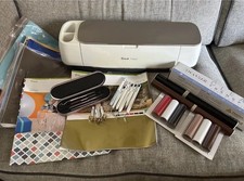 Cricut Maker Machine Large Bundle with Vinyl, Mats, and Cutters