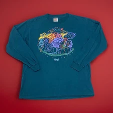 Vintage 90s Centrum Jazz Festival T Shirt Men’s Large Long Sleeve 1999 USA Rare