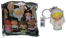 Disney Series 14 Cinderella White Wedding Dress Monogram 3D Keyring Keychain