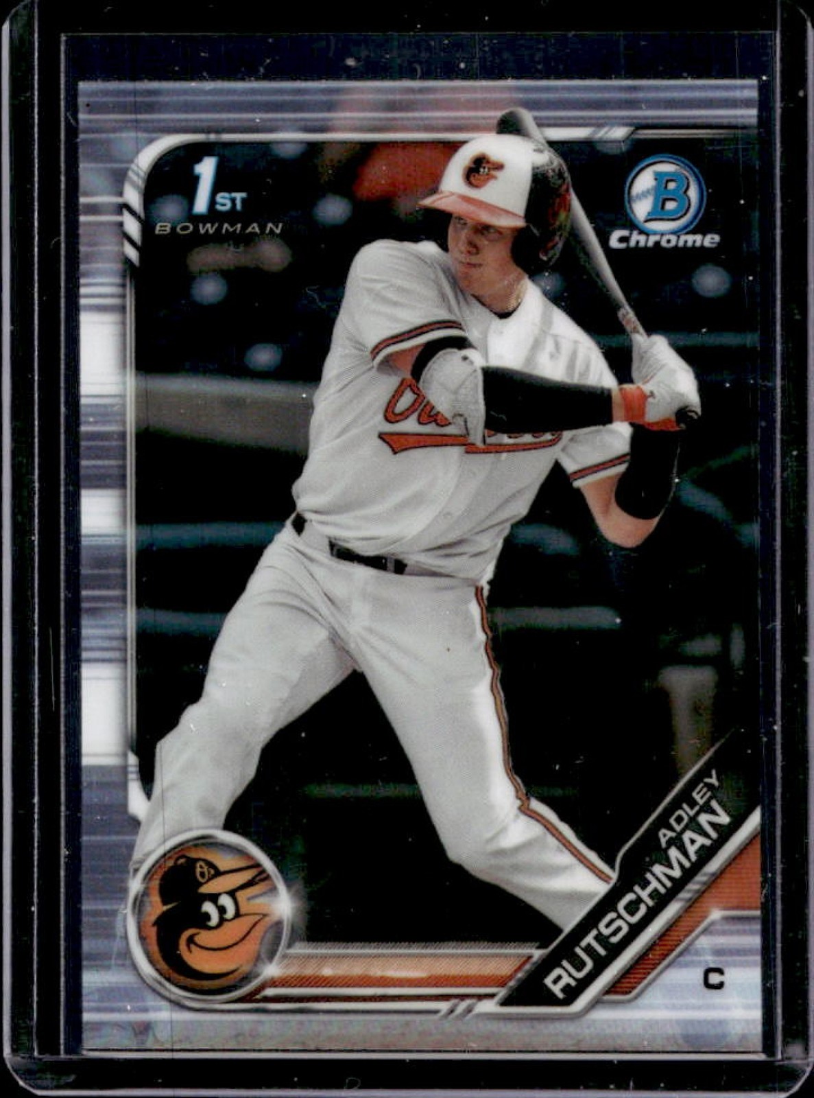 2019 Bowman Draft Adley Rutschman Chrome 1st Prospect Refractor #BDC-1 Orioles