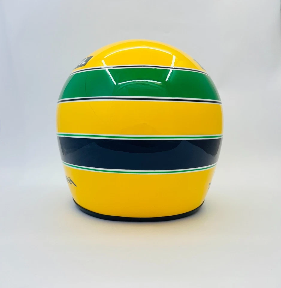 AYRTON SENNA 1993 PARIS BERCY HELM (FULL SIZE - SCALE 1/1) BRANDNEU - Bild 4 von 4