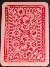 EW458 Swap Playing Card 1 OLD ENGLISH WIDE  FLOWERS & PATTERNS
