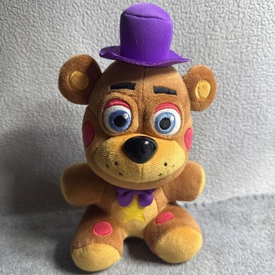 Funko Five Nights At Freddys Freddy Fazbear Brown Bear Purple Hat 8'' Plush 2021