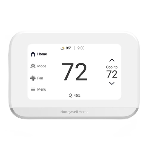 Honeywell THX1000W1 ElitePRO S1000 Smart Thermostat Wi-Fi 4.3" Screen White