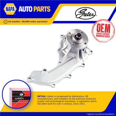 Water Pump fits TOYOTA 4RUNNER 2.7 95 to 02 3RZ-FE Coolant Gates 1610009460 New