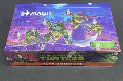 Teenage Mutant Ninja Turtles Play Booster Box TMNT MTG Sealed New Magic