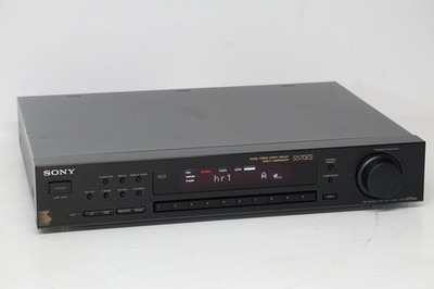 Sony ST-S570ES High End analog RDS Tuner mit DOT Matrix Display mit Zeitanzeige