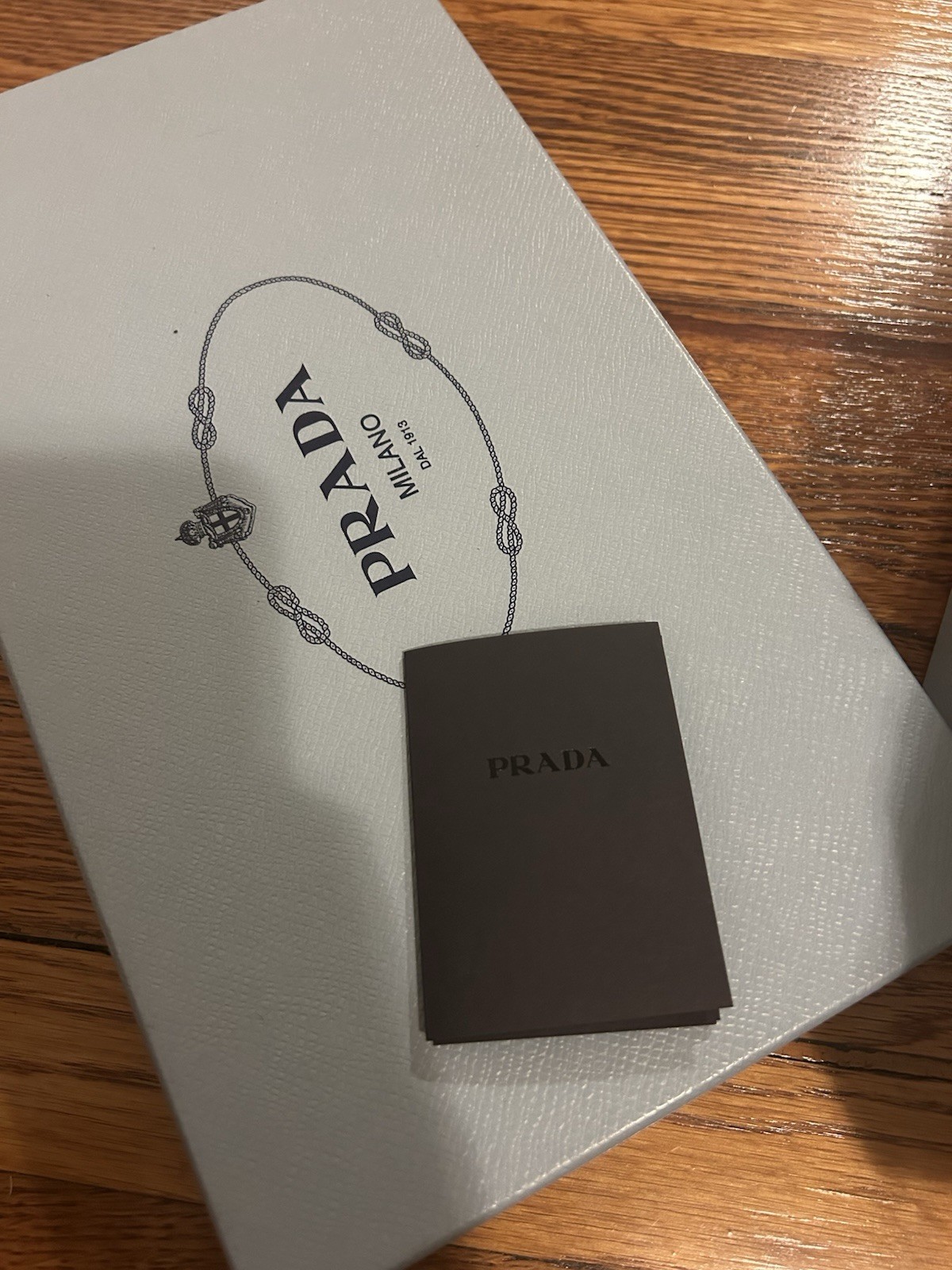 PRADA Women's Black Semi Pointed Toe Leather Flats with Blue Bow Accent - EU 38 thumbnail 16