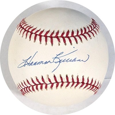 Harmon Killebrew Autographed AL Brown Baseball JSA CK72874