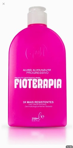 new FIOTERAPIA progressive Smoothing Treatment 250ml / 8.45 fl.oz / Gold Spell