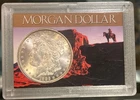 1885 Morgan Dollar in H.E. Harris Case Ungraded