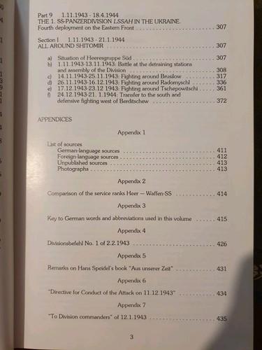 The Leibstandarte III ~ 1st SS Panzer Division, Fedorowicz 1990 - Picture 21 of 21