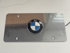 Bmw Chrome Vanity License Plate Cover Auto Cover