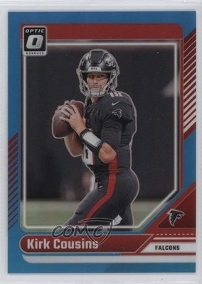 2024 Panini Donruss Optic Aqua Prizm /299 Kirk Cousins #7 1q0l