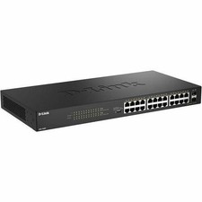 NEW D-LINK DGS-1026P D-Link 26-Port Gigabit Unmanaged PoE Switch - 24 Ports