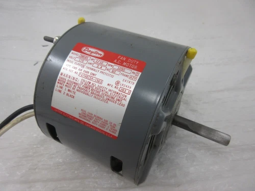 1/10 HP DAYTON 3M585 GRAINGERS 5" DIA. 115V SHADE POLE MOTOR 1050 RPM