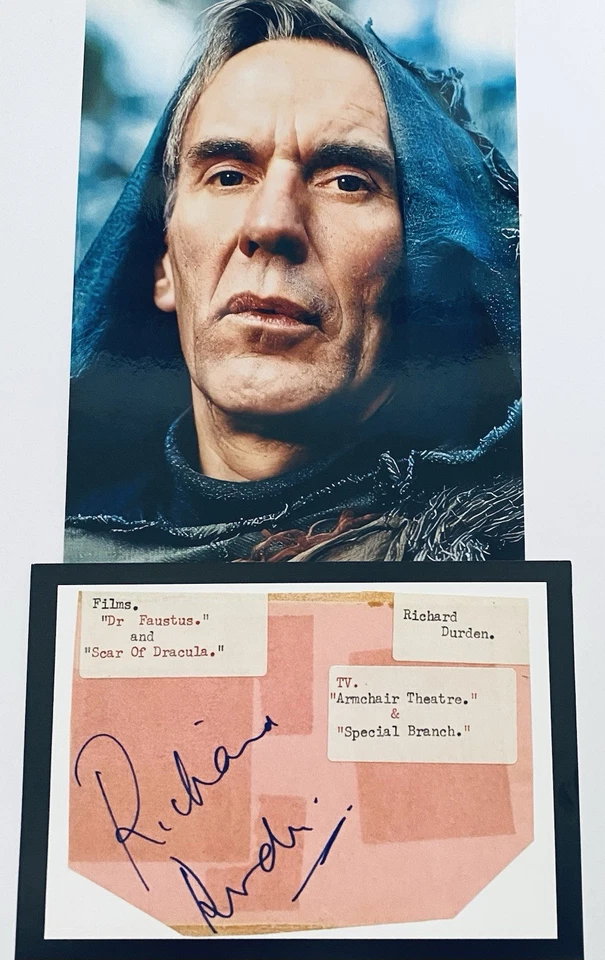 Richard Durden English Actor, Silent Witness, Original 10 x 8 Signature Piece - Image 1 of 1