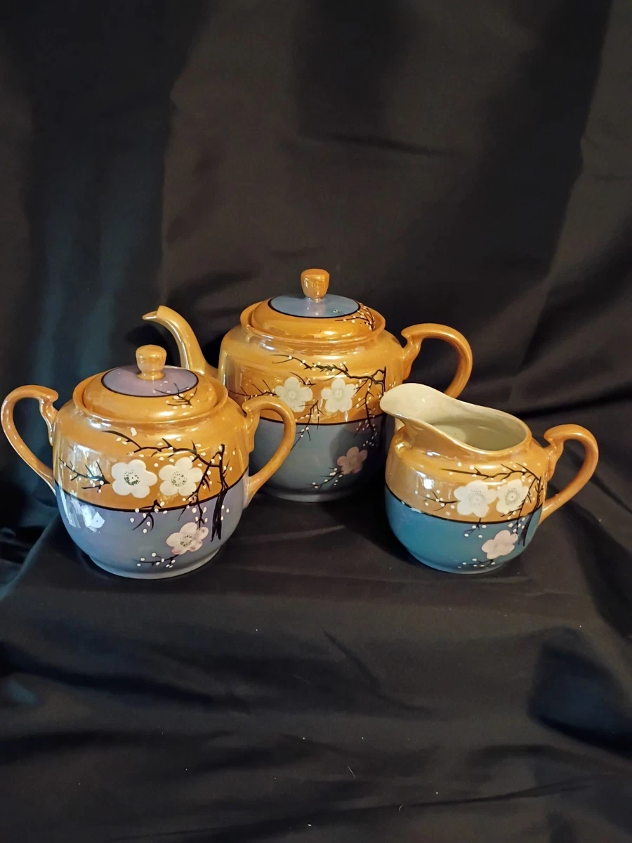 まつこ　ティーポットなど　17点まとめて　F　R9144B Takito Lusterware In Collectible Japanese Teapots & Tea Sets (1900