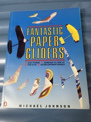 Fantastic Paper Gliders Michael Johnson Penguin Never Been Used