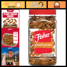 Candied Glazed Pecans 24 oz - Crunchy Sweet Snack, Perfect for Gifting  Enjoyme