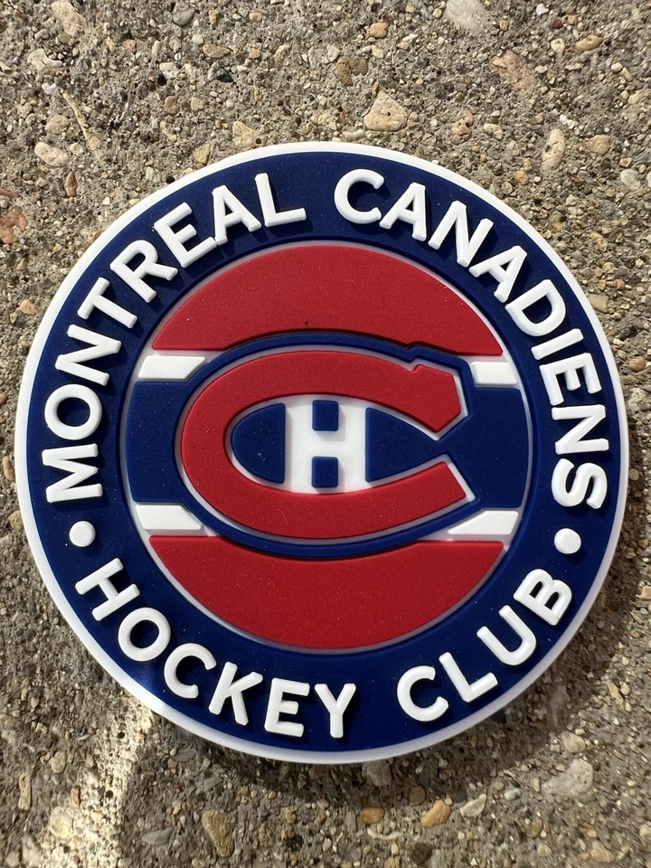 DE COLECCIÓN NHL RETRO MONTREAL CANADIENSES TABLERO DE GOMA IMÁN NEVERA 2025 Foto 3 de 4